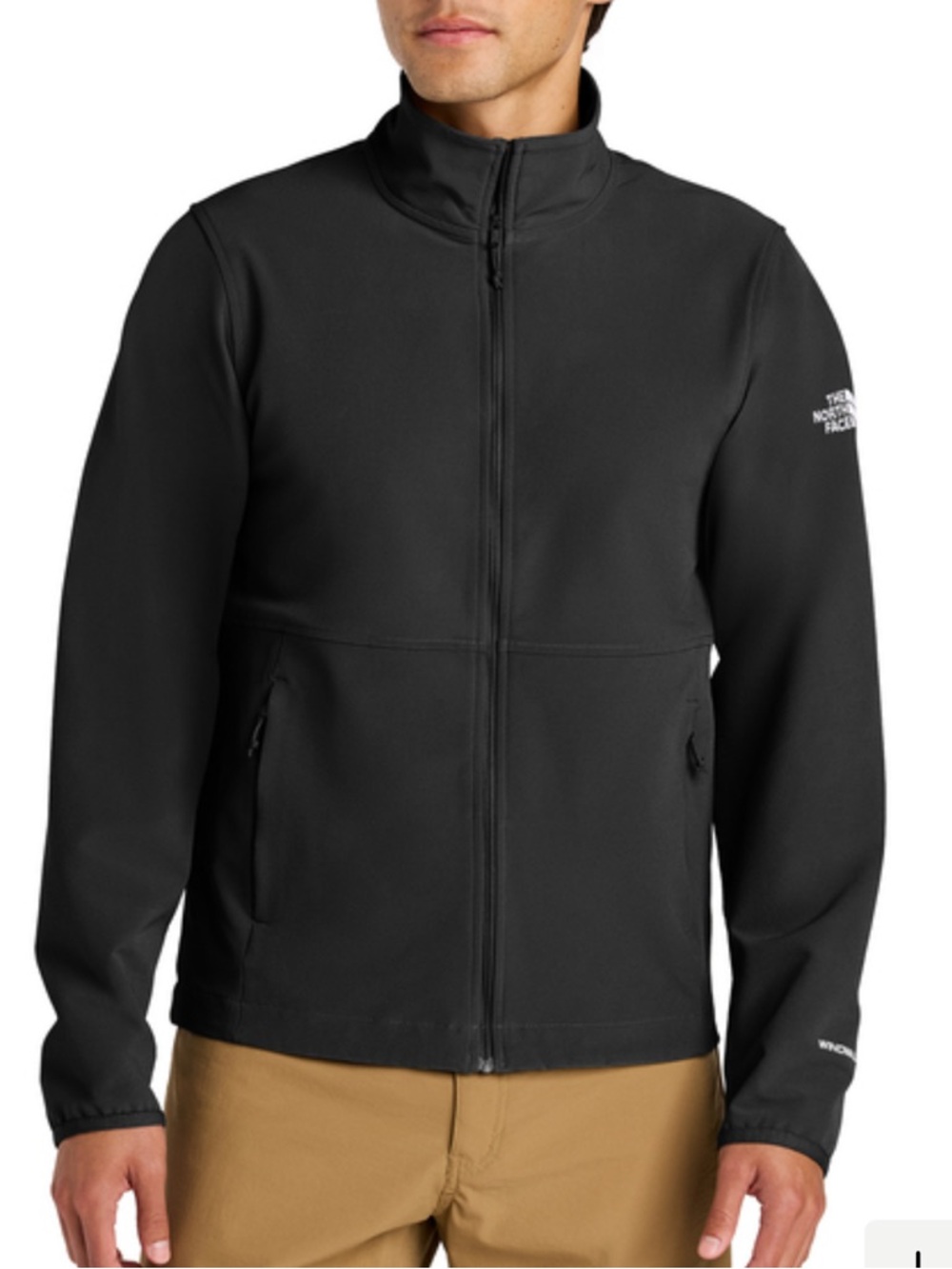 NEW The North Face Edge Stretch Soft Shell Jacket TNF Black Men’s Size L Wind